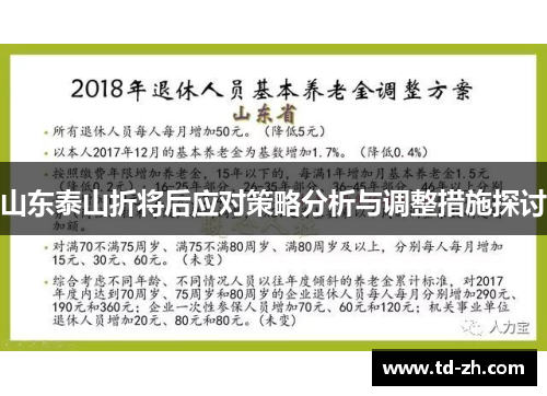 山东泰山折将后应对策略分析与调整措施探讨