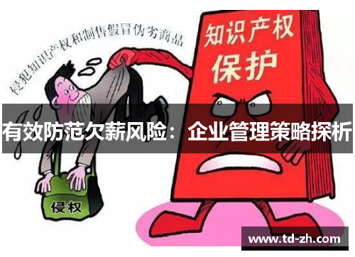 有效防范欠薪风险：企业管理策略探析